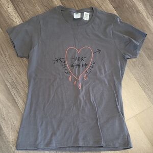 Harry Styles Tee with Heart Graphic
